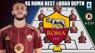 AS ROMA POTENTIAL SQUAD DEPTH WITH TRANSFER MARIO HERMOSO UNDER DE ROSSI [upl. by Odnaloy854]