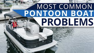 Common Problems with Pontoon Boats [upl. by Rebmac]