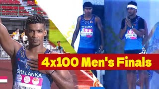 මීටර් 4x100 පිරිමි අවසන් තරගය  Relay Finals  Asian Relay Athletics Championships 2024 [upl. by Aniraad]