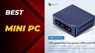 Beelink Mini S12 Pro Intel N100 NVME Mini S12 Intel 12th Gen N95 Mini PC DDR4 8GB 256GB SSD D [upl. by Anikram229]