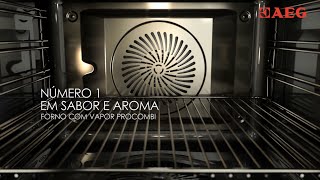 AEG Funções do forno a vapor ProCombi [upl. by Lorelle]