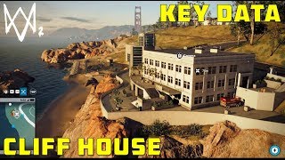 Key Data in Cliff House  Watch Dogs 2 [upl. by Akimal]