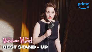 The Best of Mrs Maisel’s Stand Up  The Marvelous Mrs Maisel  Prime Video [upl. by Naols]