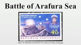 Battle of Arafura Sea [upl. by Niac]