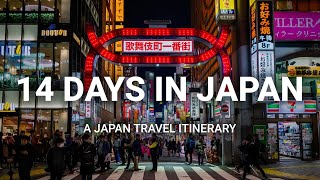 How to Spend 14 Days in Japan  A Japan Travel Itinerary [upl. by Assille219]