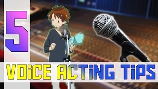 5 EASY Tips To Becoming A Better Voice Actor [upl. by Maite861]