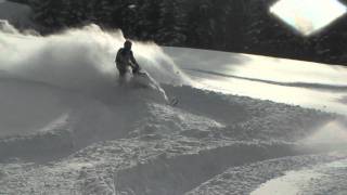 Chris Burandt Pow Turns  Burandts Backcountry Adventure [upl. by Farman391]