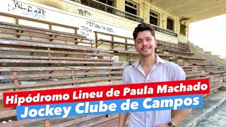 Jockey Clube de Campos  HIPÓDROMO LINEU DE PAULA MACHADO  Lucas Ranfer [upl. by Gillie]