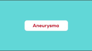 Wat is een Aneurysma [upl. by Adyahs]