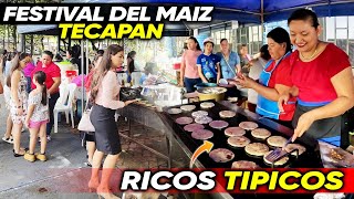 🌽FESTIVAL del MAIZ EL SALVADOR 2024🌽TECAPAN USULUTAN EL SALVADOR😎 Típicos Salvadoreños🤤 [upl. by Naek]