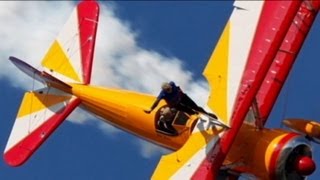 Wing Walker and Pilot Killed in Air Show Disaster [upl. by Woehick]