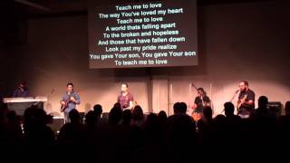 Teach Me To Love by Calling Glory Live in Pittsburgh Pennsylvania [upl. by Gannie]