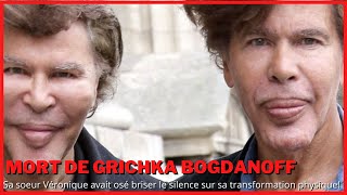 Mort de Grichka Bogdanoff  Sa soeur Véronique avait osé briser le silence sur sa transformation [upl. by Nosyt]