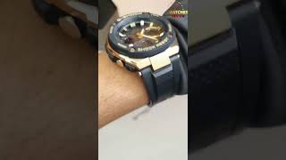 gsts100g1adr gshock casio unboxing [upl. by Annoirb993]