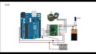 아두이노 스텝모터 회전 및 정지 A4988  첫걸음 19 [upl. by Juxon495]