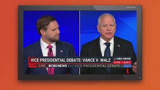 Latest headlines  Takeaways from the vice presidential debate between Vance Walz [upl. by Anirrak]