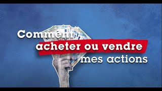 Passez à l’action  1  Comment acheter ou vendre mes actions Air Liquide [upl. by Nimocks]