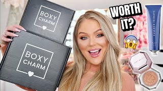 BOXYCHARM vs BOXYCHARM PREMIUM  JANUARY 2021 UNBOXING [upl. by Nadnal]