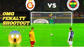 FENERBAHCE SK vs GALATASARAY SK Penalty shootout 👿😱 ll penalty shootout in efootball 24 [upl. by Idnat504]