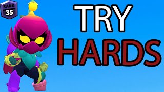 Destroying Try Hards In Duels  Brawl Stars [upl. by Minor]