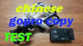 Chinese gopro test sj6000 [upl. by Nonnairb]