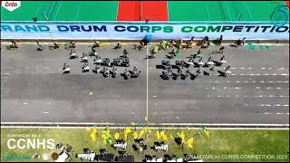 Ccnhs Fighting Falcons Drum and Bell Corps 1st runnerup 2023 [upl. by Repard]