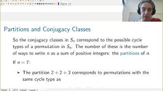 Conjugacy classes in symmetric groups [upl. by Samp926]