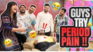 Guys try PERIOD PAIN SIMULATOR 😮😮  Must Watch [upl. by Immot]