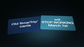 Replace Your Older SmarTrip Cards by March 1 [upl. by Yrellam]