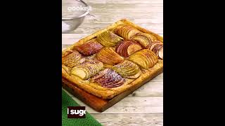 🍎 Apple  puff pastry Delicious treat ✨ [upl. by Tobye]