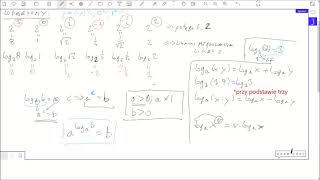 MATURA matematyka podstawowa cz 5  logarytmy KURS [upl. by Emiaj492]