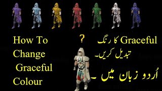 How To Change Colour Of Graceful Osrs Guide In Urdu  osrs graceful outfit recolor [upl. by Stannwood]