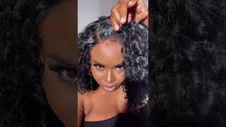 HD Lace Wig Kinky Edges 13x6 Lace Frontal Wig 4c Curly Baby Hair ft Premium Lace Wig wigs [upl. by Idnyc]