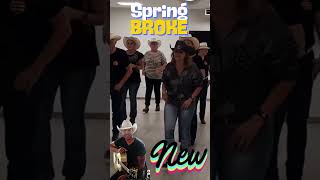 Spring Broke danse country facile et fun🤩 dance countrymusic choreographyvideo countrydance [upl. by Hsreh311]