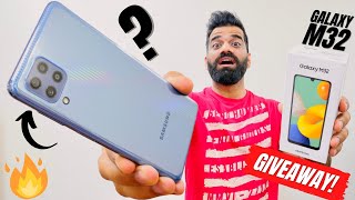 Samsung Galaxy M32 Unboxing amp First Look  The Binge Monster  90Hz  64MP  6000mAh  GIVEAWAY🔥🔥 [upl. by Honebein]