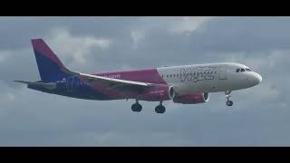 Wizz Air arrival at Liverpool liverpoolairport planespotting aviation [upl. by Hitoshi489]