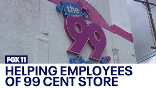 With 99 Cents Only stores closing LA County is jumping in to help employees [upl. by Aenej]