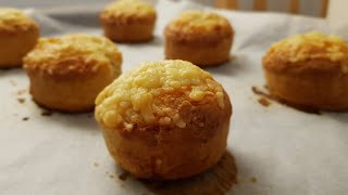 Cheese Topped Scones Recipe [upl. by Alyehc354]