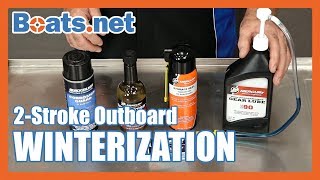 How to Winterize an Outboard Motor  Winterizing a 2 stroke Outboard Motor  Boatsnet [upl. by Koa]