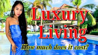 A Luxury Life In The Philippines  What Does It Cost [upl. by Nnybor]