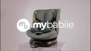 MBCSSPIN iSize 40150cm Spin Car Seat [upl. by Ghassan331]