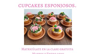 Cupcakes Esponjosos [upl. by Dewees]