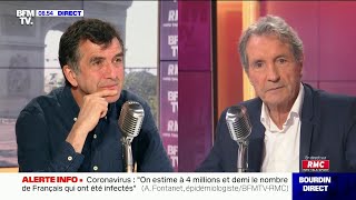 Arnaud Fontanet épidémiologiste était linvité de JeanJacques Bourdin ce lundi 1er juin [upl. by Anaid686]