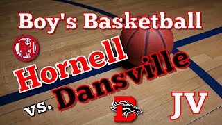 Hornell Red Raiders JV vs Dansville Mustangs JV Boys Basketball [upl. by Lezti685]