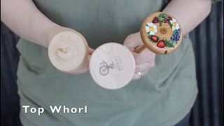 Spindle Types Top Whorl Bottom Whorl and Supported [upl. by Dyl]