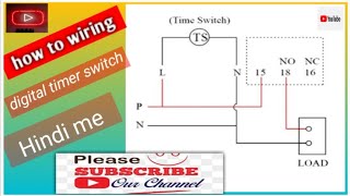 Installing a digital timer switch digital timer switch [upl. by Paviour]