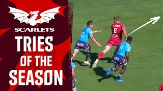 Scarlets Spectacular Tries  Best of URC 202324 [upl. by Valentine]