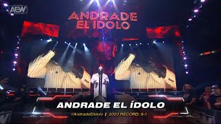 Andrade El Ídolo Entrance  AEW Collision October 21 2023 [upl. by Weisman]