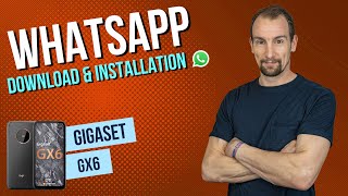 Gigaset GX6  WhatsApp installieren • 📱 • 💬 • 🗣 • Anleitung  Tutorial [upl. by Soilisav451]