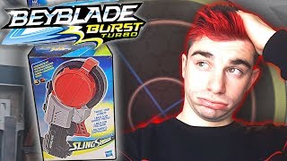 LE LANCEUR LE PLUS STYLÉ  Mais  Beyblade Burst Turbo lanceur de Précision slingshock test [upl. by Kain786]